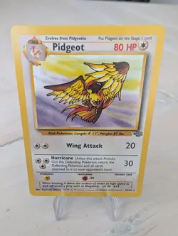 Pokemon TCG Pidgeot Non-Holo Card Jungle 24/64, NM Condition, E8 - Image 1