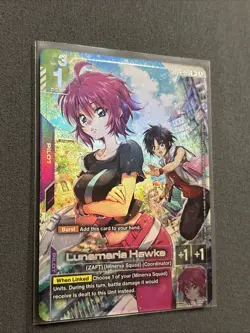Gundam Card Game Phantom Aria GD04-095 Lunamaria Hawke U+ English NM - Image 2