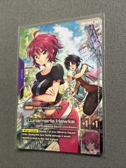 Gundam Card Game Phantom Aria GD04-095 Lunamaria Hawke U+ English NM - Image 3