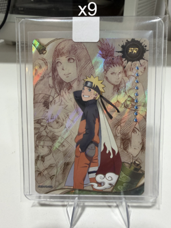 Naruto Kayou PR English Promo Card NRIE-PR-002 Factory Sealed Lot of 9 - Image 1