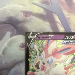 Pokemon TCG Sylveon V Rapid Strike Holo Promo SWSH202 - Image 3