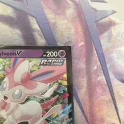 Pokemon TCG Sylveon V Rapid Strike Holo Promo SWSH202 - Image 4