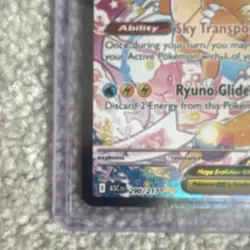 Ungraded Mega Dragonite ex 290/217 Ascended Heroes Full Art Holo Secret Rare EX - Image 3