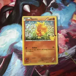 Pokemon TCG Torchic Holo 11/25 McDonalds 25th Anniversary NM - Image 1