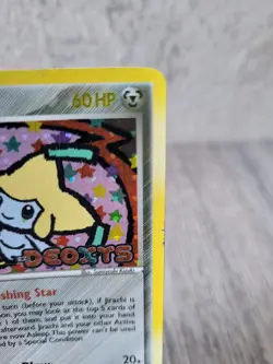 Jirachi - 9/107 - EX Deoxys Reverse Holo Stamped - Pokemon Card 2005 - Image 4