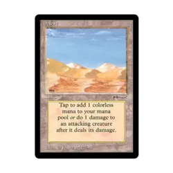WOTC MtG Arabian Nights Desert (C1) VG - Image 1