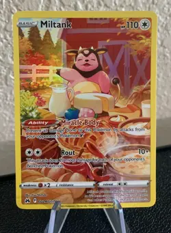 Pokemon TCG: Miltank GG24/GG70 SWSH: Crown Zenith: Galarian Gallery - Image 1