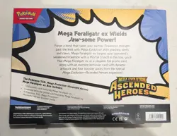 Pokemon TCG Mega Evolution Ascended Heroes - Mega Feraligatr ex Box - Image 2