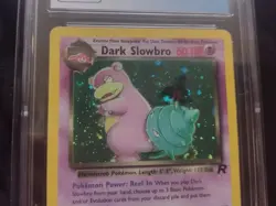 Team Rocket’s🚀 Slowbro🌸 PSA 9 Holo⭐ PSA Cgc 9 Pokemon Low Pop 📈 2000 🕰 - Image 2