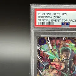 PSA 10 Roronoa Zoro OP01-025 Flagship Battle Promo ONE PIECE Card Japanese - Image 3