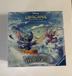Ravensburger Disney Lorcana TCG Winterspell Illumineer’s Trove 8 Packs - Image 1