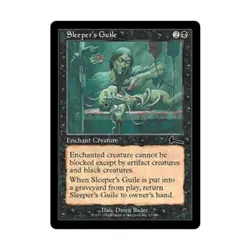 WOTC MtG Urza's Legacy Sleeper's Guile (C) (Foil) EX - Image 1