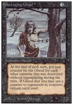 Scavenging Ghoul - Light Play MTG Unlimited - Image 1