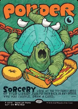 🧙Ponder P 0019 SLP Secret Lair MTG - Image 1