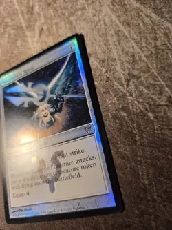 MTG Magic The Gathering Moonsilver Spear Foil Artifact Promo Commander - Image 5