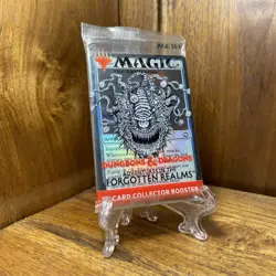 👻 Transparent Forgotten Realms - Sealed Collector Booster Pack MTG AfR English - Image 1