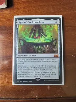 x1 Agatha's Soul Cauldron WOE MTG 242 MYTHIC M/NM 1x - Image 1