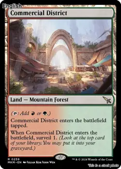 Commercial District EN [MKM - 259] - NM TCG MTG - Image 1
