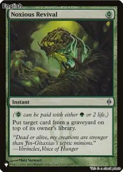 Noxious Revival EN [LIST - 118/175] - NM TCG MTG - Image 1
