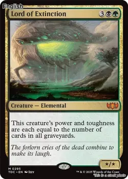 Lord of Extinction EN [TDC - 295] - NM TCG MTG - Image 1
