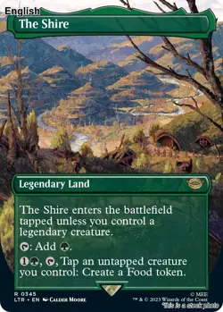 The Shire (Borderless) EN [LTR - 345] - NM TCG MTG - Image 1