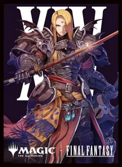 Magic: The Gathering MTG FINAL FANTASY Zenos yae Galvus Card Sleeve Protector - Image 1