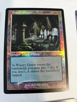 MTG - Watery Grave FOIL Retro Frame - Ravnica Remastered - Image 1