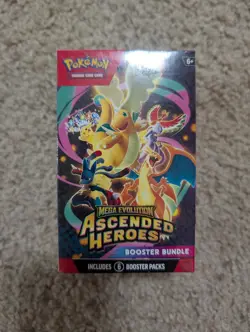 POKEMON TCG MEGA EVOLUTION ASCENDED HEROES BOOSTER BUNDLE BOX FACTORY SEALED - Image 1