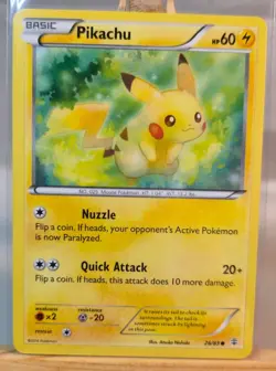 Pikachu 26/83 Generations N/M POKEMON ENGLISCH VINTAGE - Image 1
