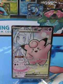 Lillie's Clefairy ex 173/159 Journey Together Full Art Ultra Rare Pokemon TCG NM - Image 1