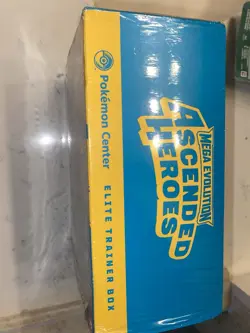 Display ! Opened ! Empty! Pokemon Center Ascended Heroes Elite Trainer Box TCG - Image 4