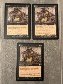Vintage MTG ** Filth ** Judgement ** Lot of 3 - Image 1