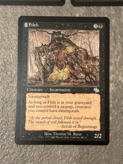 Vintage MTG ** Filth ** Judgement ** Lot of 3 - Image 4