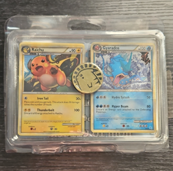 Pokemon TCG HS Trainer Kit 2-Player Starter Set Raichu Gyarados English 2010 - Image 1