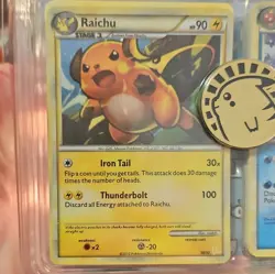 Pokemon TCG HS Trainer Kit 2-Player Starter Set Raichu Gyarados English 2010 - Image 3