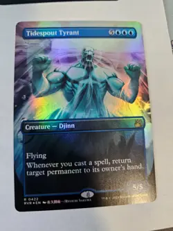 MTG - Tidespout Tyrant FOIL Anime Borderless - Ravnica Remastered - Image 1