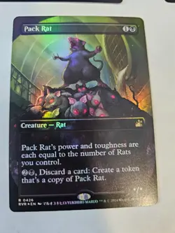MTG - Pack Rat FOIL Anime Borderless - Ravnica Remastered - Image 1