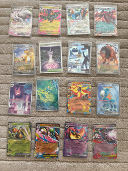 pokemon chaos rising bundle ex’s,full art trainers and illustration rares - Image 1
