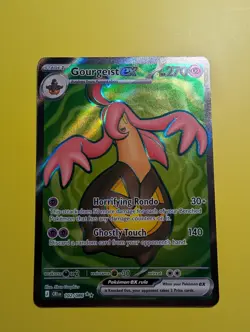 Gourgiest 106/086 Chaos Rising Full Art Pokemon tcg Card Near Mint - Image 1