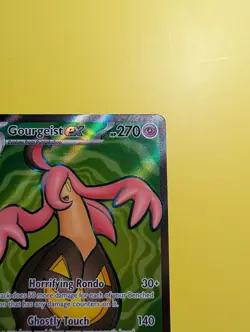 Gourgiest 106/086 Chaos Rising Full Art Pokemon tcg Card Near Mint - Image 3