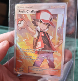 Red's Challenge 213/214 Unbroken Bonds Full Art Holo Ultra Rare Trainer English - Image 1