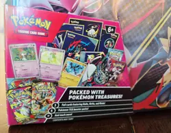 2025 POKEMON TCG COLLECTOR TREASURE CHEST LUNCH BOX TIN NEW/SEALED - Image 5