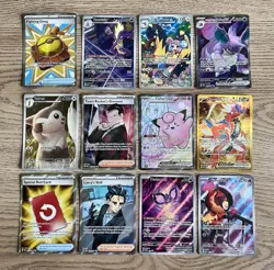 Pokemon TCG Bundle Joblot 12 cards illustration Rare Trainer Promo Ultra Rare 🔥 - Image 1