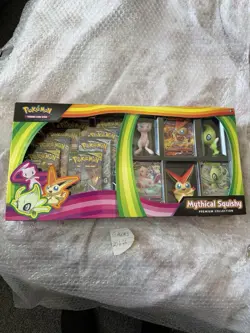 Pokemon Mythical Squishy Premium Collection Box - New & Sealed - Image 1