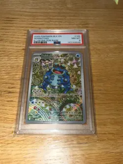 Seismitoad 105/086 Sv: Black Bolt Illustration Rare Foil PSA 8 Eng 2025 - Image 4