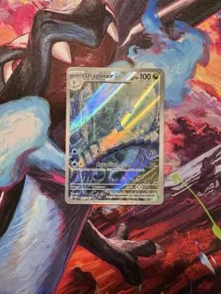 Pokemon TCG Dragonair 181/165 SV 151 Illustration Rare Holo English - Image 1