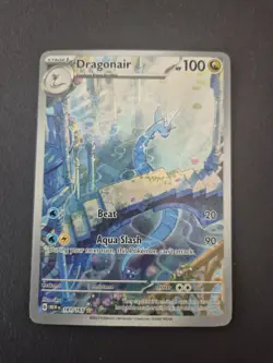 Dragonair 181/165 SV: 151 Illustration Rare IR Card Pokemon TCG - Image 1