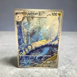 Pokemon TCG Dragonair 181/165 SV 151 Illustration Rare Card Near Mint Condition - Image 1