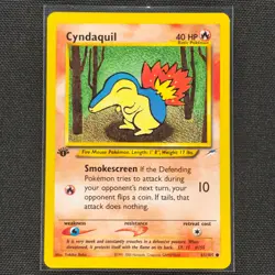 Cyndaquil - 61/105 - 1st Edition - Neo Destiny - Pokemon Card - NM/M - Image 1