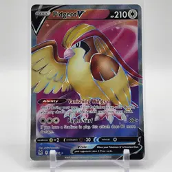 Pidgeot V - 188/196 - Ultra Rare - Lost Origin - Pokemon Card - NM/M - Image 1